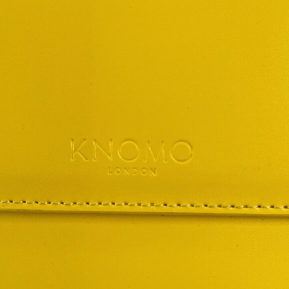 Knomo Knomad Travel Organizer Sleeve iPad Surface Pro Yellow Canvas - Picture 4 of 7